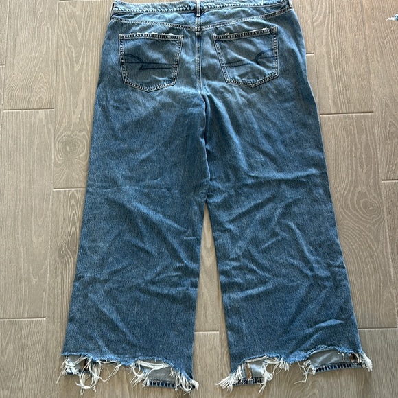 🍁AEO high rise baggy jeans - Picture 10 of 11